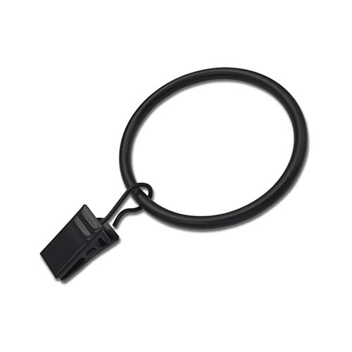 1 1/4" Metal Rings With Clips