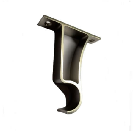 Chrome 80mm Window Curtain Rod Bracket