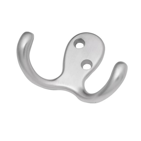 Brushed Nickel Utility Wall Bracket Hook