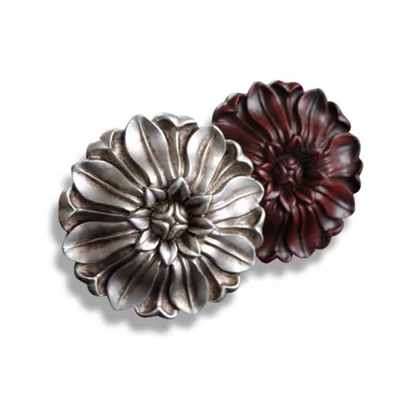 42 mm Flower style  Curtain End Cap