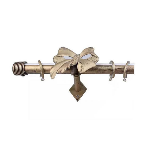 80mm Dark Bronze Curtain Pole Bracket