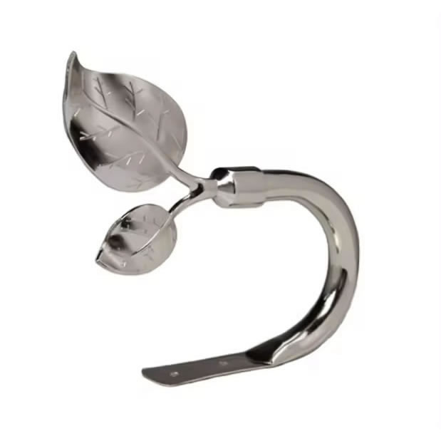 Modern Metal Decorative Curtain Holdbacks Various Applications Wall Mounted Clothes Hooks Curtain Tiebacks